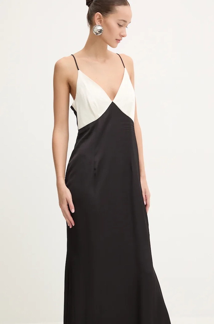 Рокля Never Fully Dressed Rha NFDDR1613 черен AW24