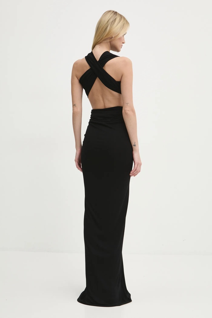 Odjeća Haljina Rick Owens Lilies LI02D5500RV crna