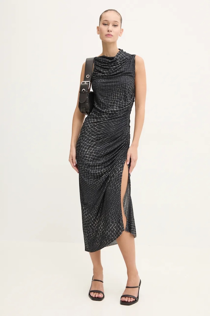Haljina Rick Owens Lilies LI02D5524RVP7 crna AW24
