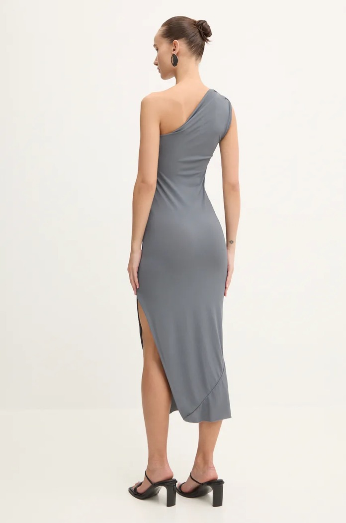 Oblečenie Šaty Rick Owens Lilies LI02D5534CVI sivá