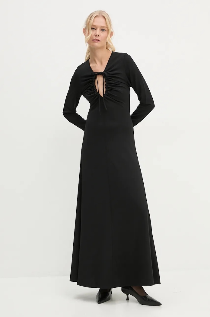 Ruházat By Malene Birger ruha DEIJA Q71583018 fekete