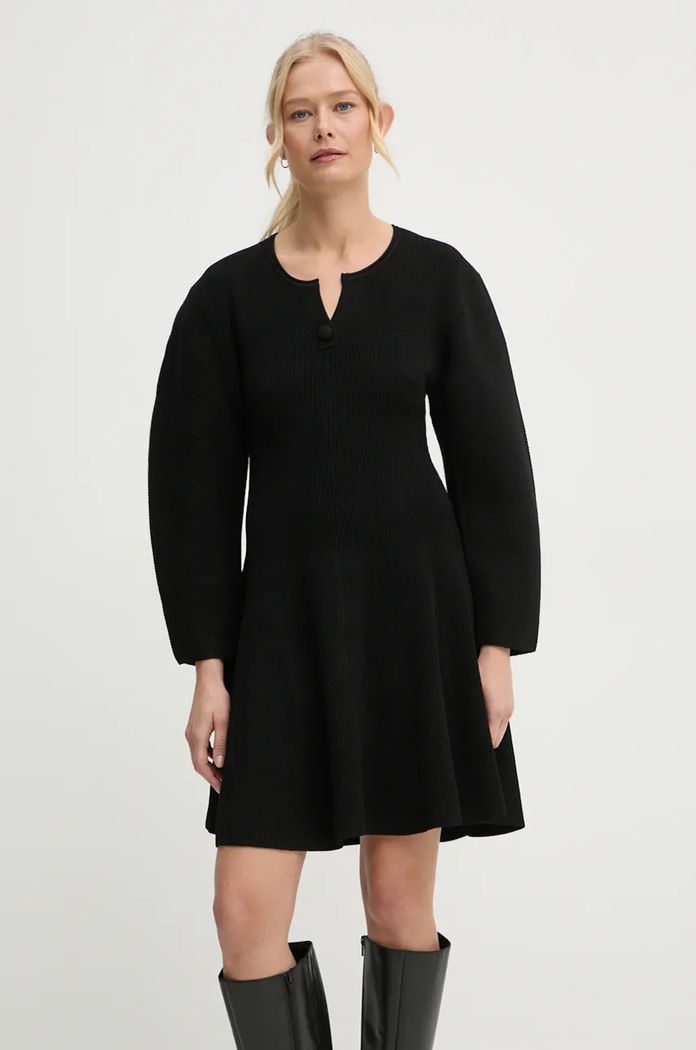 Oblečenie Šaty By Malene Birger FRANCESA Q72575004 čierna