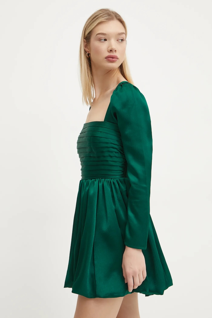 Oblečení Šaty Abercrombie & Fitch KI159.5085.330 zelená