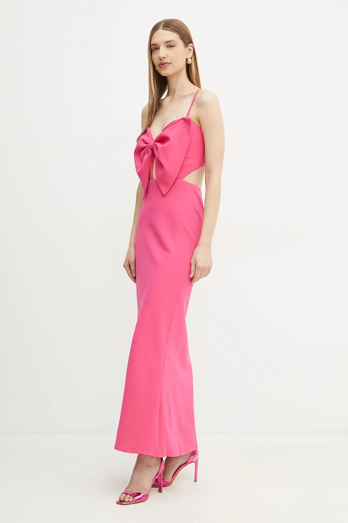 Bardot rochie PAULA 59621DB roz SS25