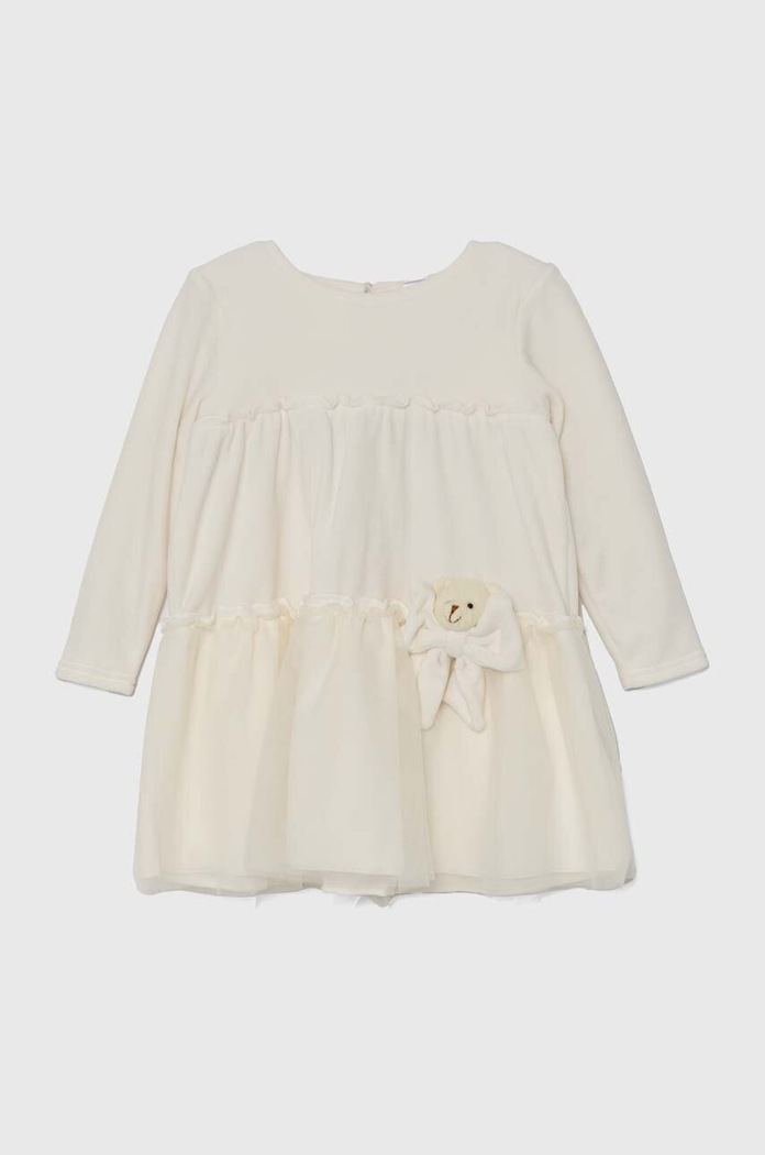 Jamiks sukienka dziecięca LISBETH LISBETH.Sukienka.JZH094 biały AW24