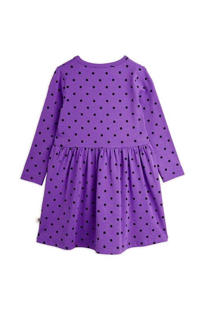 Dívčí šaty Mini Rodini 2475011145 fialová AW24