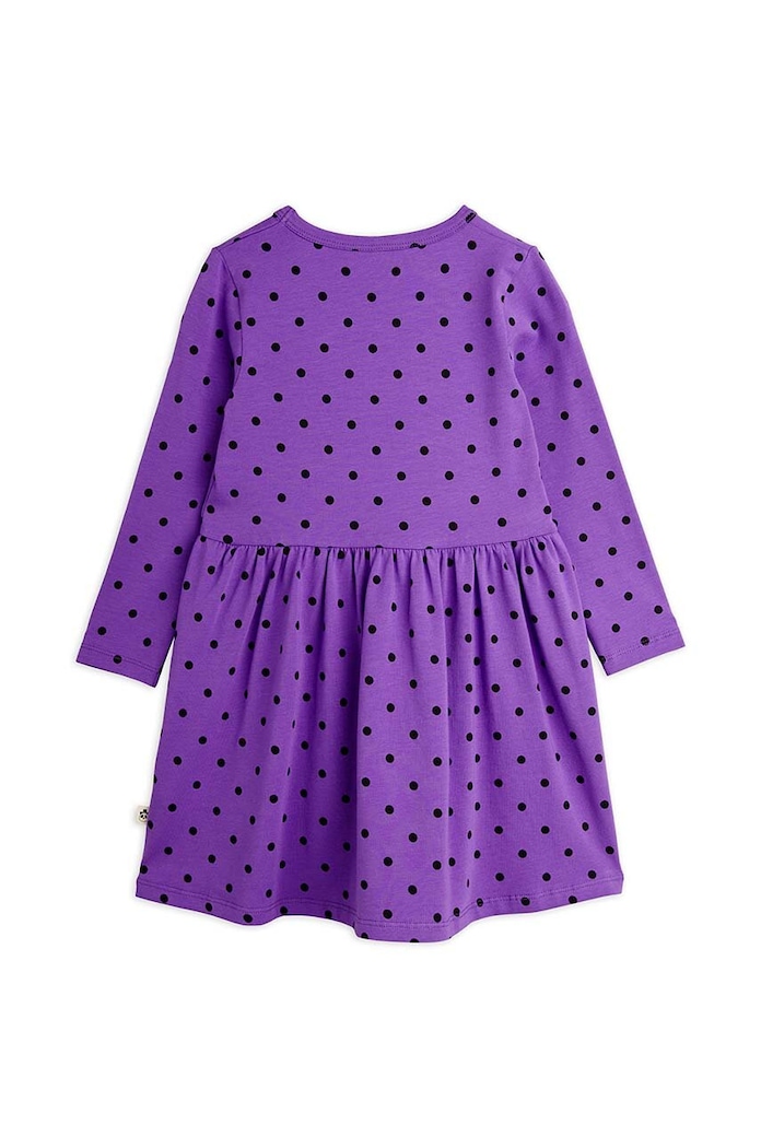 Dívčí šaty Mini Rodini 2475011145 fialová AW24
