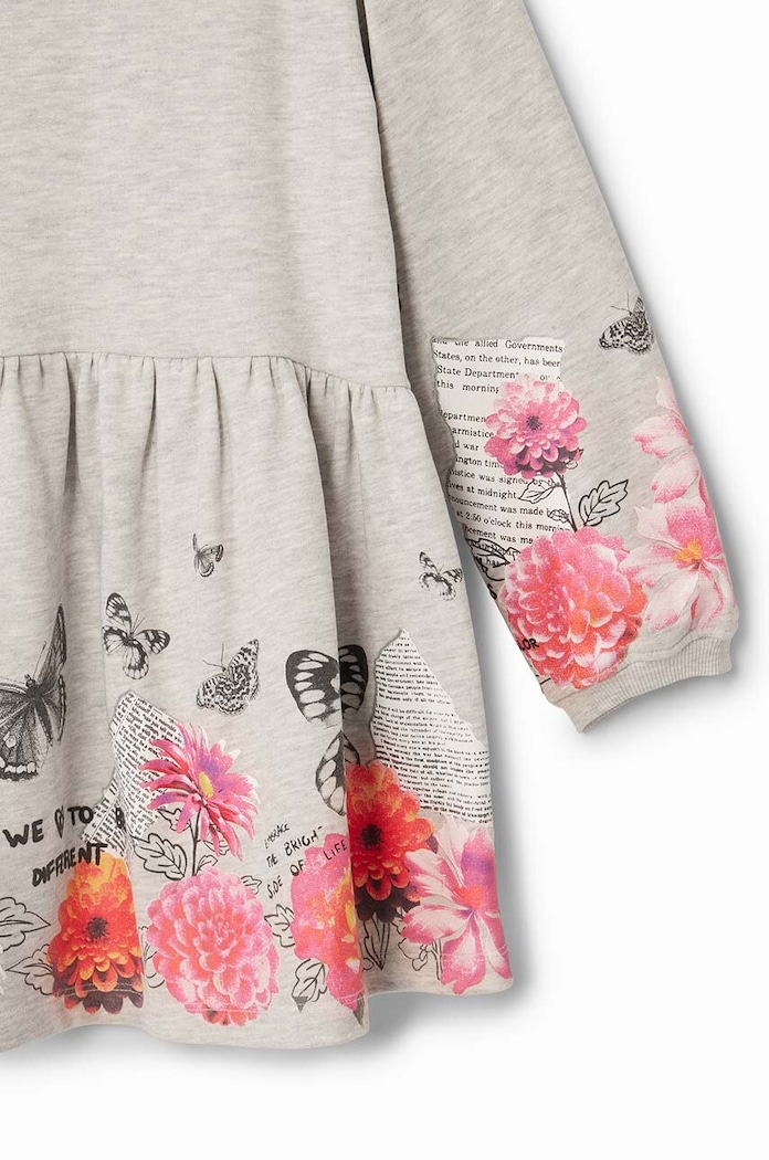 Детска рокля Desigual бежов 24WGVK09