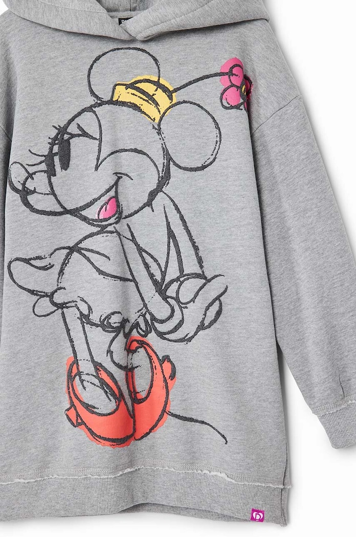 Desigual sukienka dziecięca MINNIE MOUSE szary 24WGVK07