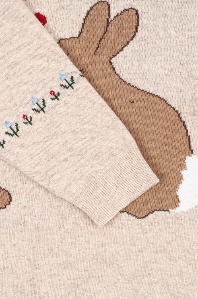 Konges Sløjd sukienka z domieszką wełny dziecięca ELI KNIT DRESS KS101494