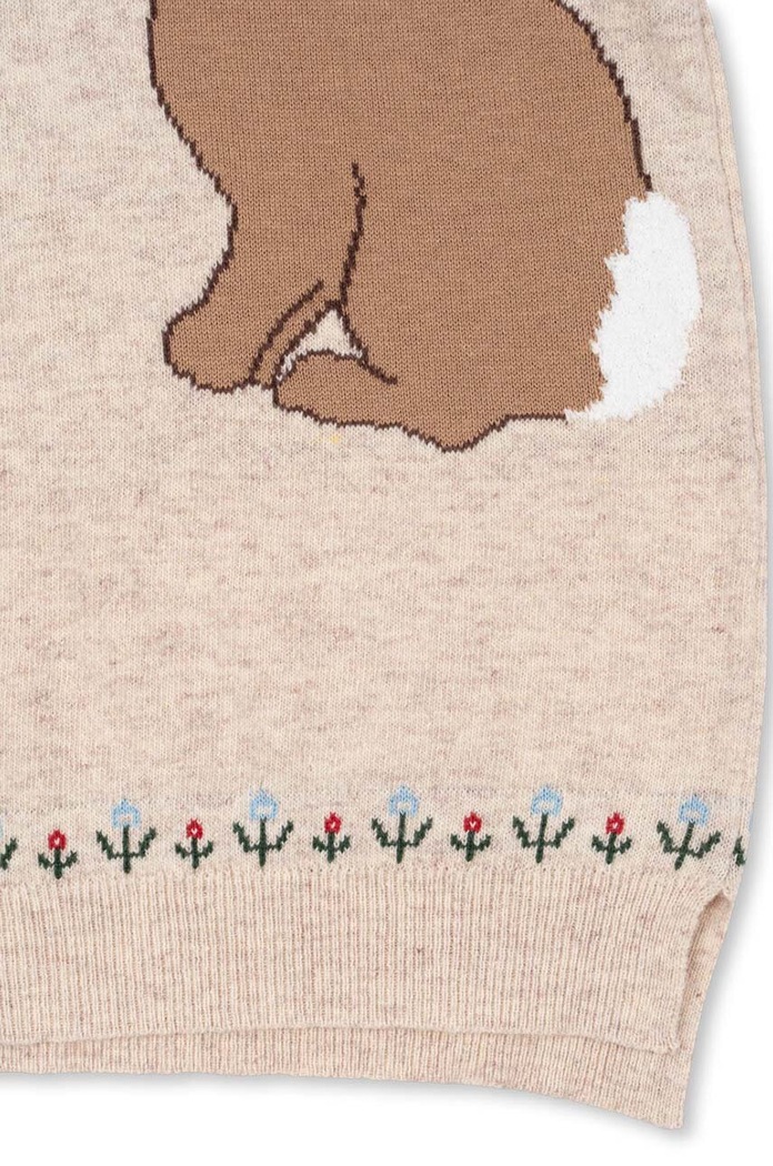 Konges Sløjd sukienka z domieszką wełny dziecięca ELI KNIT DRESS KS101494