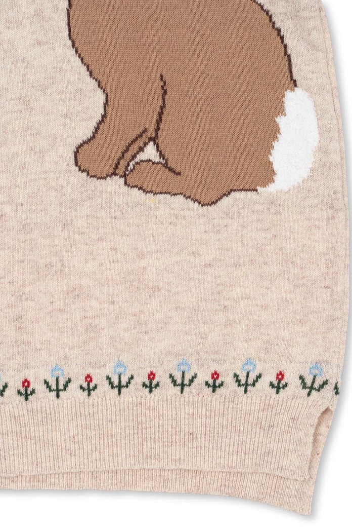 Konges Sløjd sukienka z domieszką wełny dziecięca ELI KNIT DRESS KS101494