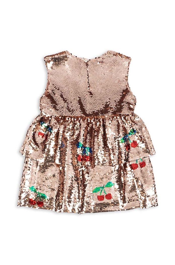 Otroška obleka Konges Sløjd LULU DRESS KS101574 bež AW24