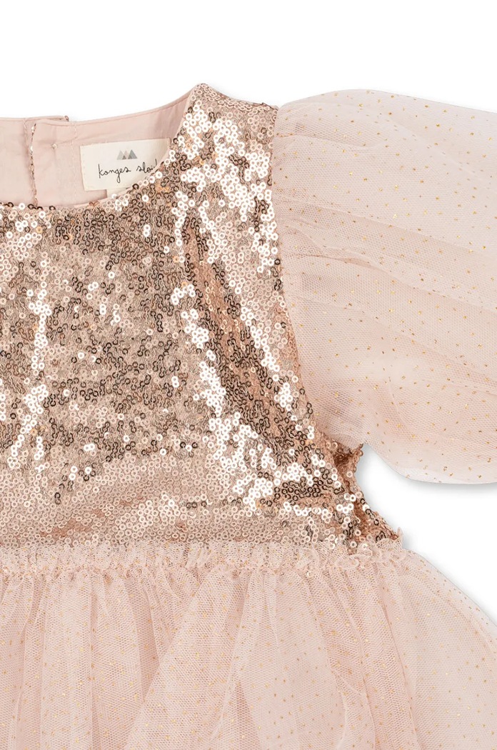 Παιδικό φόρεμα Konges Sløjd MEI DRESS KS101598 μπεζ