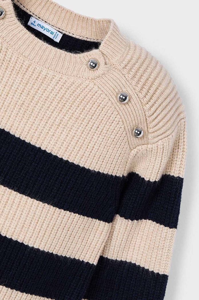 Dívčí šaty Mayoral 4924.6E.Mini.9BYH námořnická modř AW24