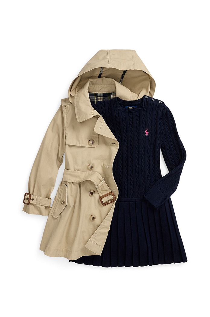 BIMBA Polo Ralph Lauren vestito bambina 312950782002 blu navy