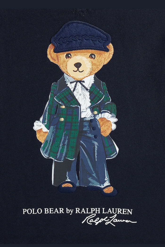 Dívčí šaty Polo Ralph Lauren námořnická modř 313952155001