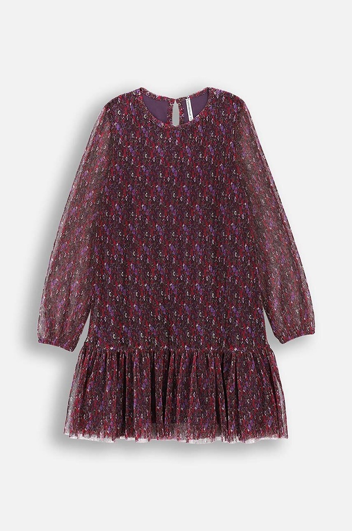 Dívčí šaty Coccodrillo ZC4128101AGJ černá AW24