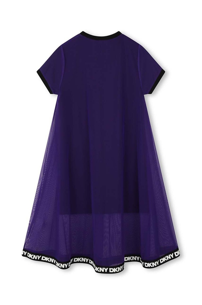 DÍVKA Dívčí šaty Dkny D62062.156.162 fialová