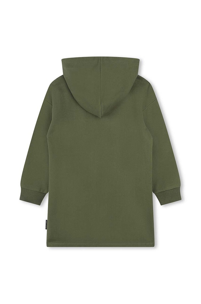 Fete Marc Jacobs rochie din bumbac pentru copii W60363.156 verde