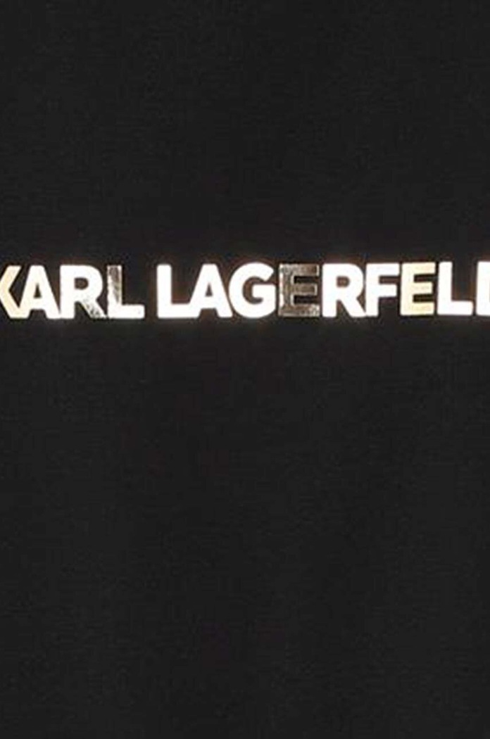 Karl Lagerfeld sukienka dziecięca czarny Z30189.114.150