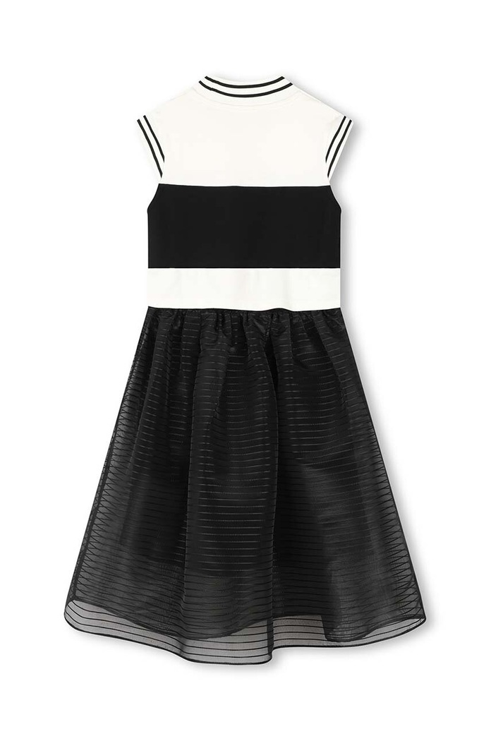 Dievčenské šaty Karl Lagerfeld Z30190.102.108 čierna AW24