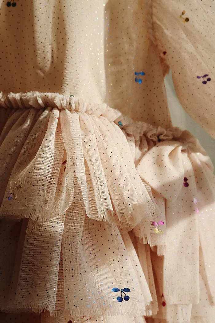 Dívčí šaty Konges Sløjd FAY DRESS GRS KS101971
