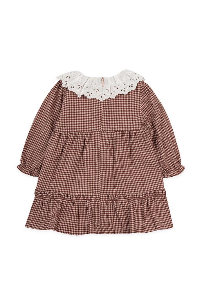 Φόρεμα μωρού Tartine et Chocolat TZ30091.67.74 μπορντό AW24