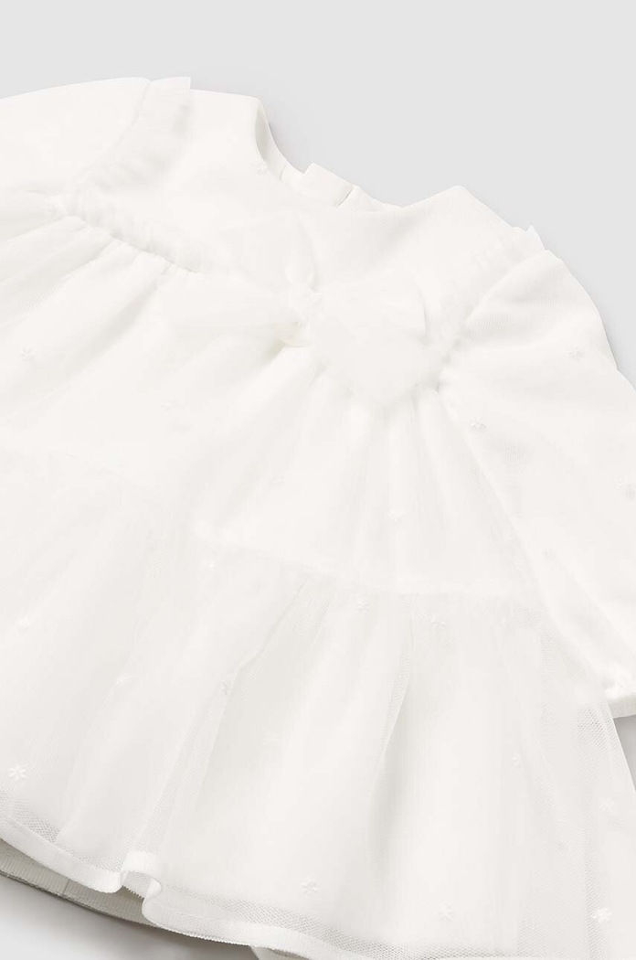 Φόρεμα μωρού Mayoral Newborn 2805.2L.Newborn.9BYH μπεζ AW24
