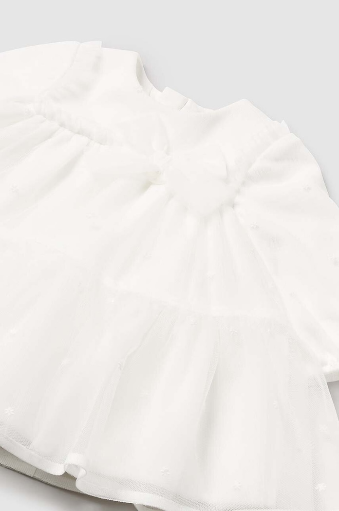 Φόρεμα μωρού Mayoral Newborn 2805.2L.Newborn.9BYH μπεζ AW24