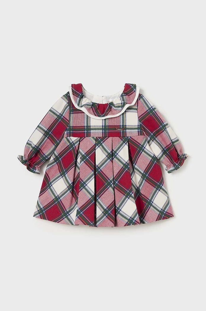 Kojenecké šaty Mayoral Newborn mini červená 2808.2P.Newborn.9BYH