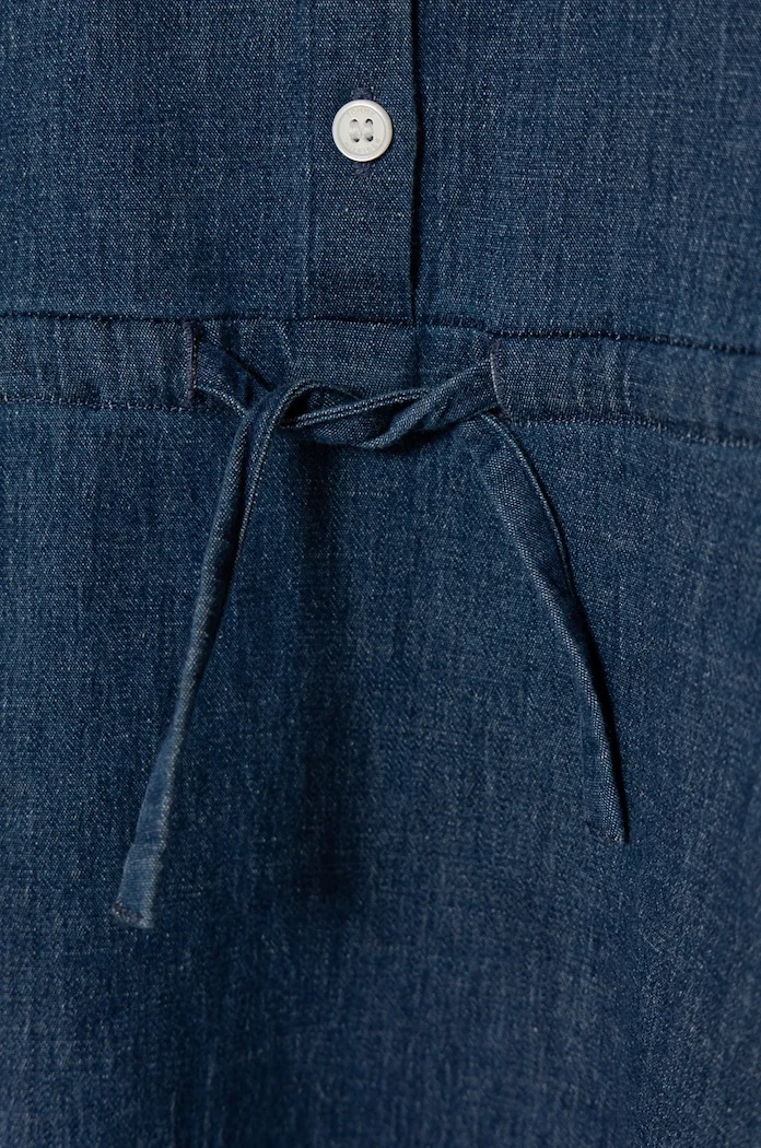 Момиче Детска дънкова рокля Tommy Hilfiger KG0KG08501.9BYH. тъмносин