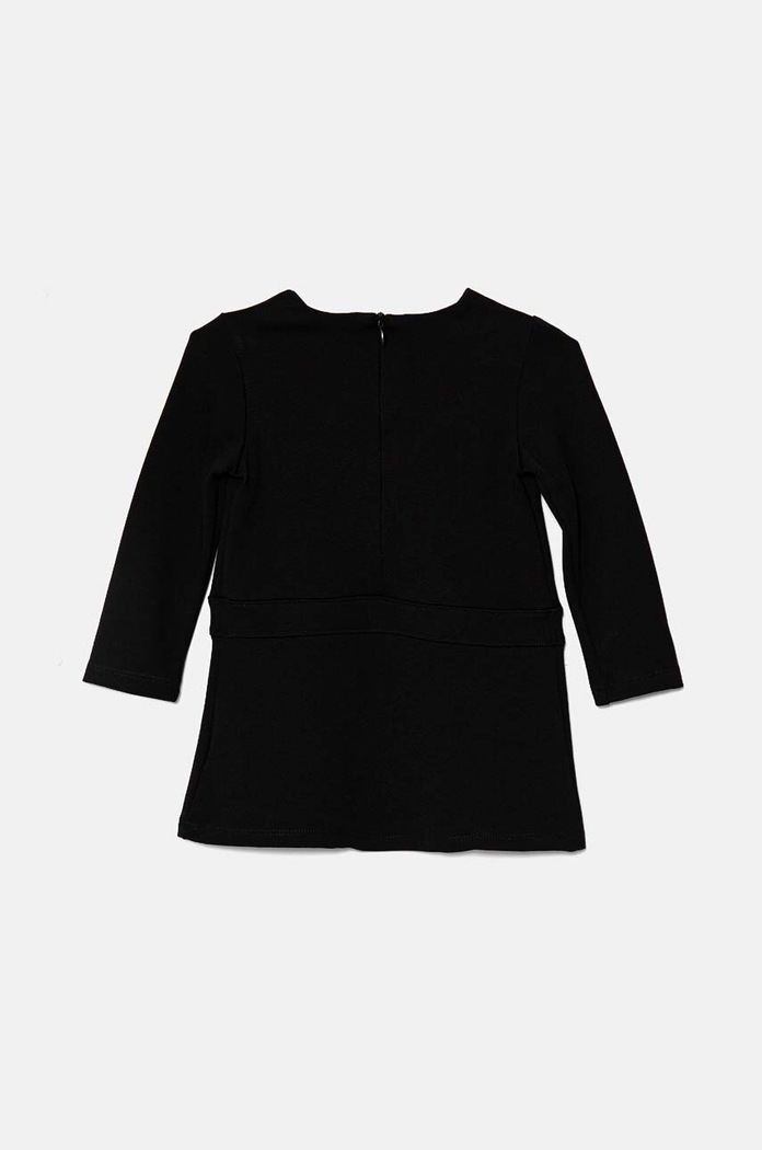 Παιδικό φόρεμα Pinko Up F4PIBGDR198 μαύρο AW24