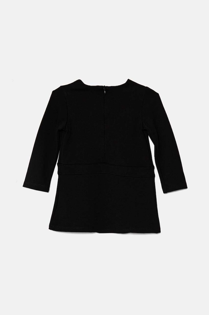 Παιδικό φόρεμα Pinko Up F4PIBGDR198 μαύρο AW24