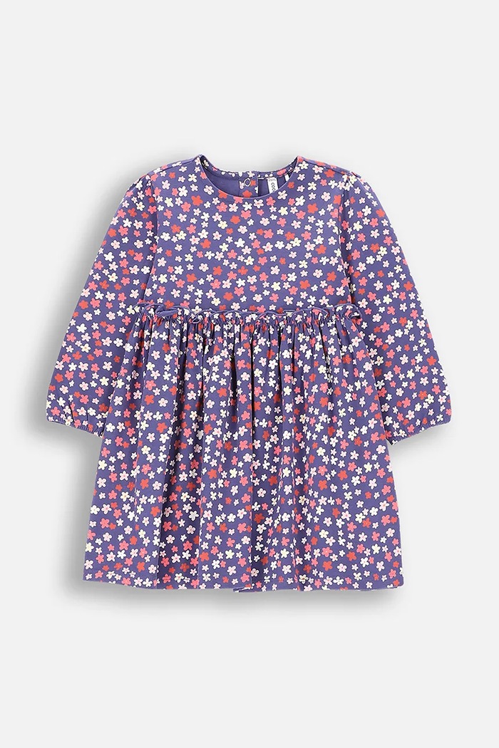Kojenecké šaty Coccodrillo mini fialová ZC4129102HGN