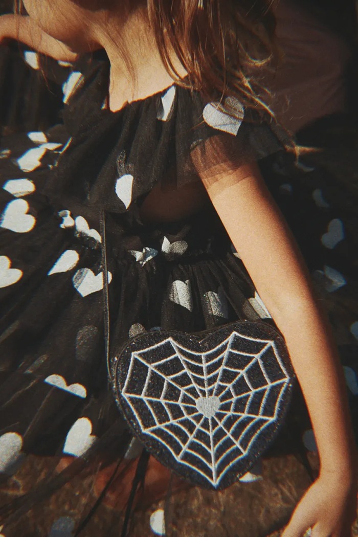 Konges Sløjd sukienka dziecięca HALLOWEEN GLITTER DRESS KS102179