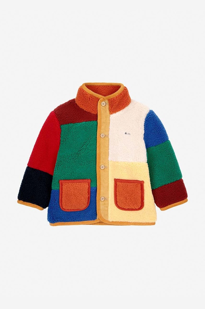 Kojenecká bunda Bobo Choses 224AB094 vícebarevná AW24