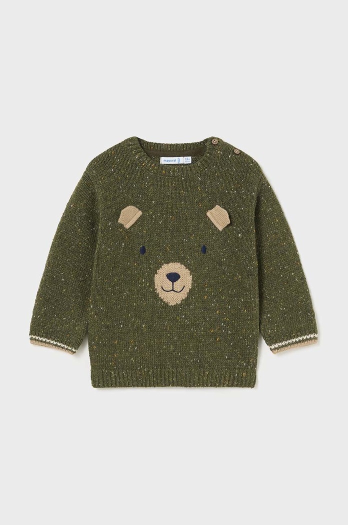 Mayoral pulover bebe 2314.3D.Baby.9BYH verde AW24