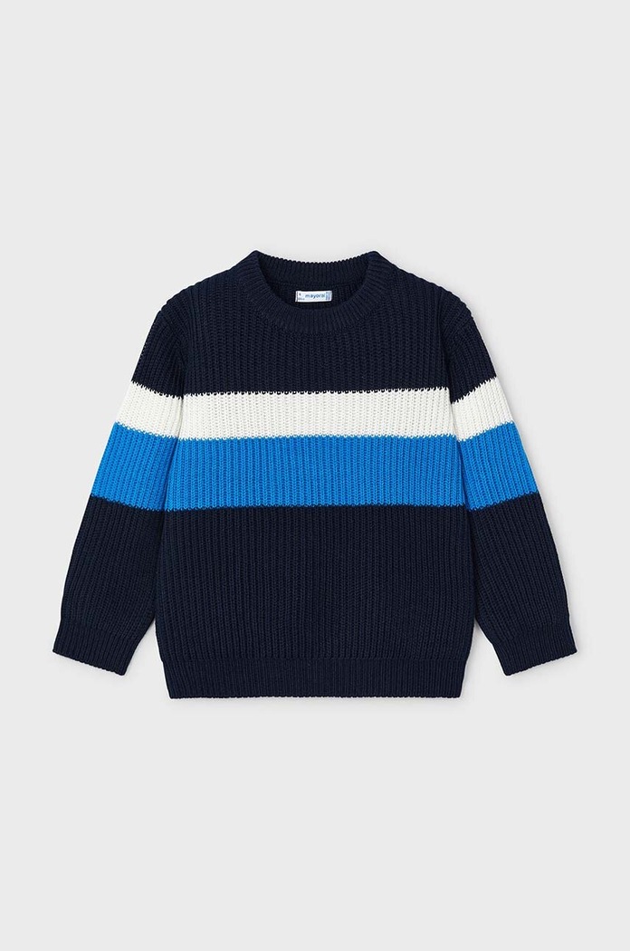 Παιδικό πουλόβερ Mayoral 4335.5B.Mini.9BYH μπλε AW24