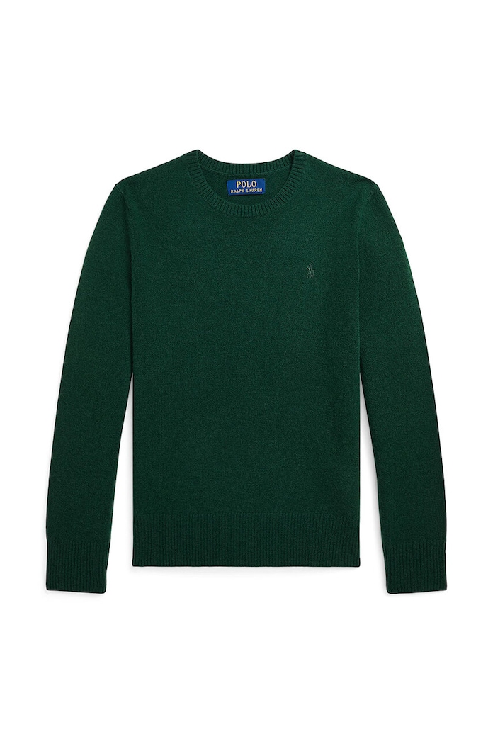 Polo Ralph Lauren sweter bawełniany dziecięcy pozostałe zielony 323951349003