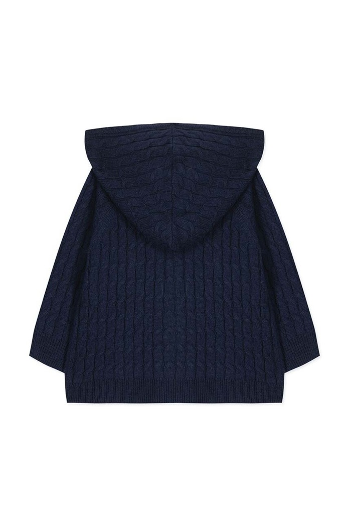 Tartine et Chocolat cardigan din amestec de lână pentru bebeluși TZ18021.67.74 bleumarin AW24