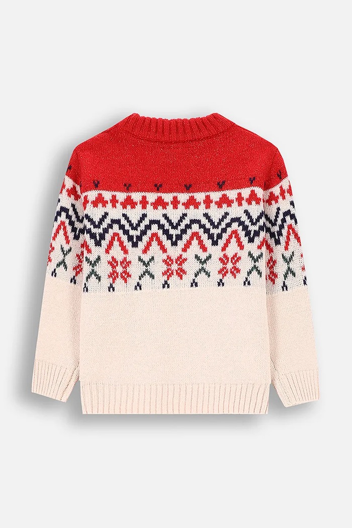 Kojenecký svetr Coccodrillo ZC4172101EBB béžová AW24