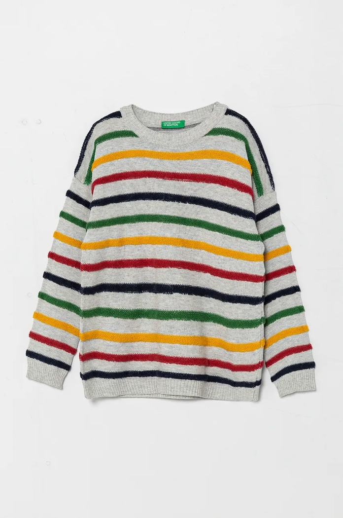 United Colors of Benetton gyerek pulóver mintás többszínű 1041H1029.P.Seasonal