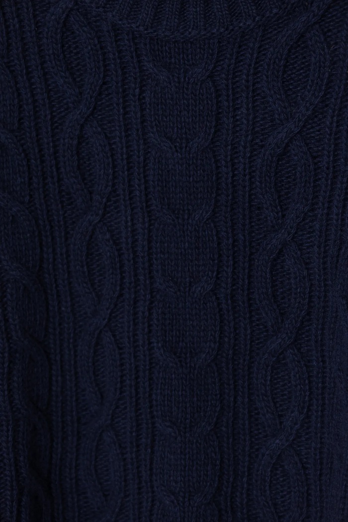 Chłopiec United Colors of Benetton sweter wełniany dziecięcy 1344G100R.P.Seasonal granatowy