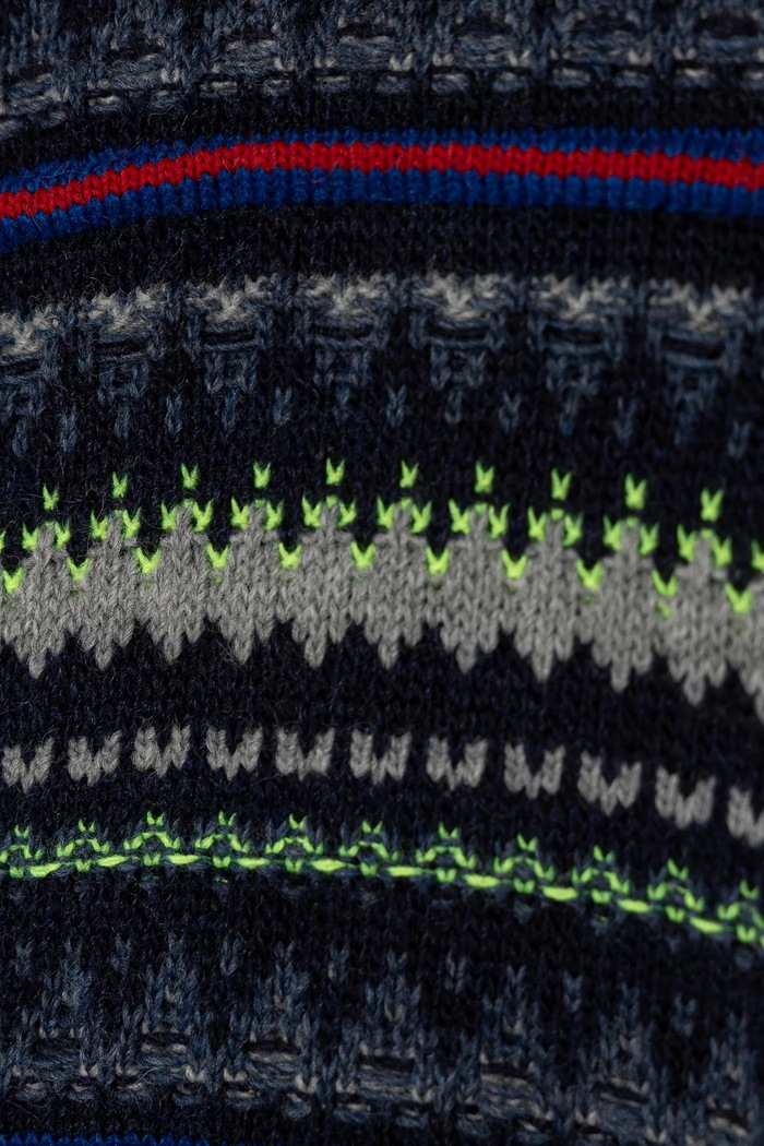 Chłopiec United Colors of Benetton sweter z domieszką wełny dziecięcy 1076Q107J.G.Seasonal granatowy