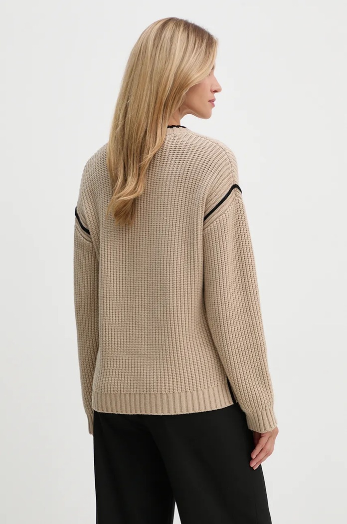 Oblečení Svetr Bruuns Bazaar SimonaBBBenia knit BBW4100 béžová