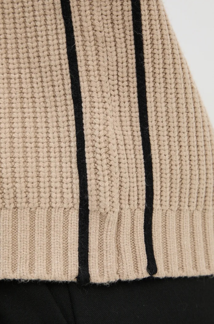 Svetr Bruuns Bazaar SimonaBBBenia knit BBW4100 béžová