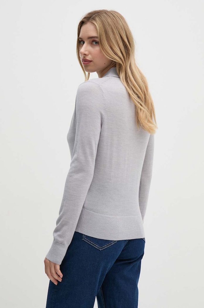 Ruházat Calvin Klein gyapjú pulóver K20K207198 szürke
