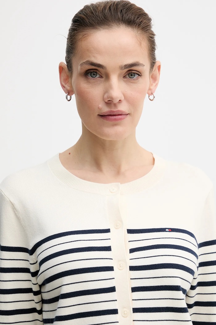 Tommy Hilfiger cardigan bej WW0WW42370