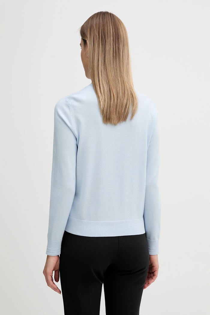 Îmbrăcăminte Tommy Hilfiger cardigan WW0WW42370 albastru